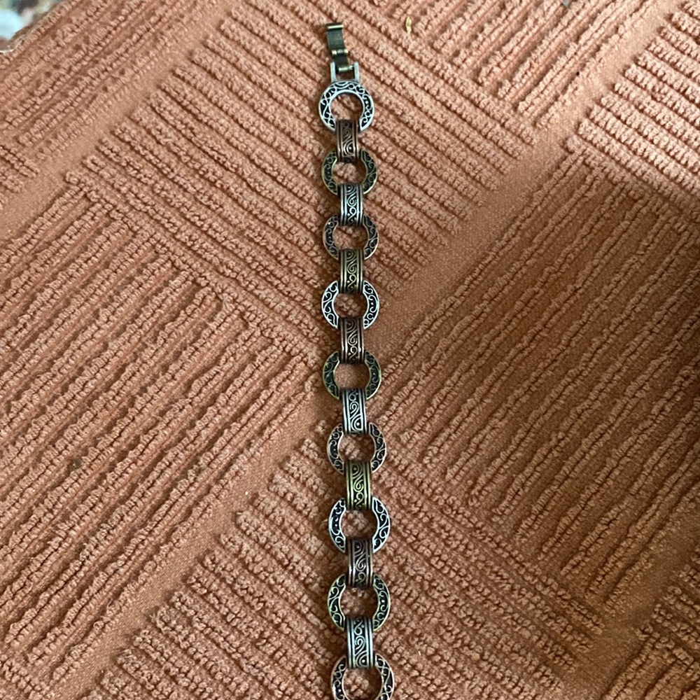 Multi tone Filagree Bracelet
